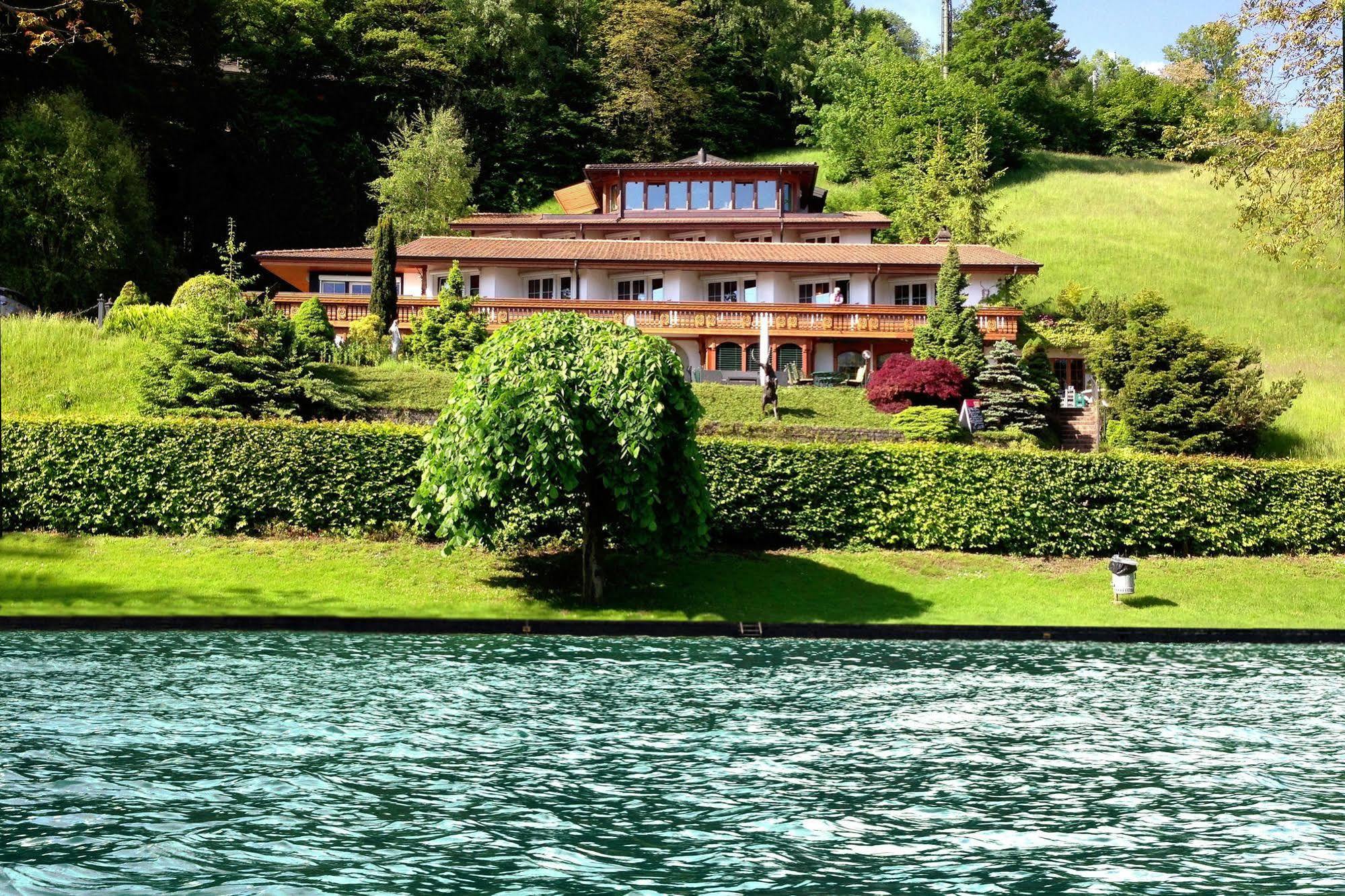 Seehotel Boutique Jaegerhof-Hubertus Faulensee Εξωτερικό φωτογραφία